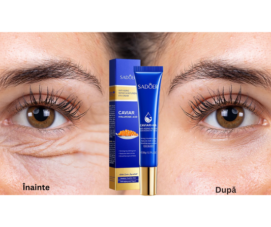 Crema de ochi cu caviar si acid hialuronic 1+1 GRATIS